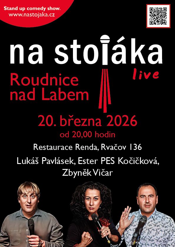 Plak&aacute;t akce Na Stoj&aacute;ka